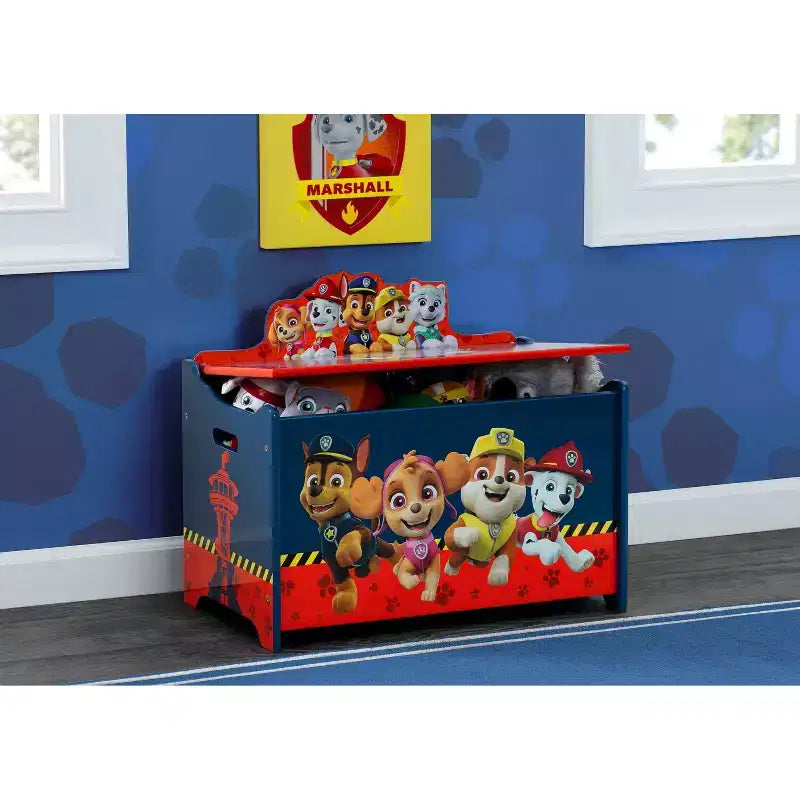 Deluxe Kids' Toy Box - PAW Patrol