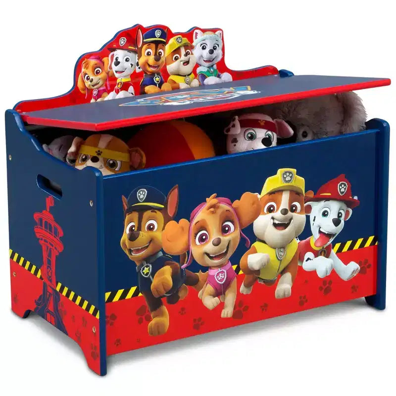 Deluxe Kids' Toy Box - PAW Patrol