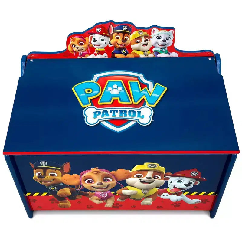 Deluxe Kids' Toy Box - PAW Patrol