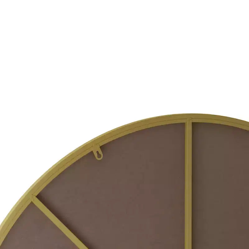 42 Wall Mounted Circular Mirror Metal Framed Mirror