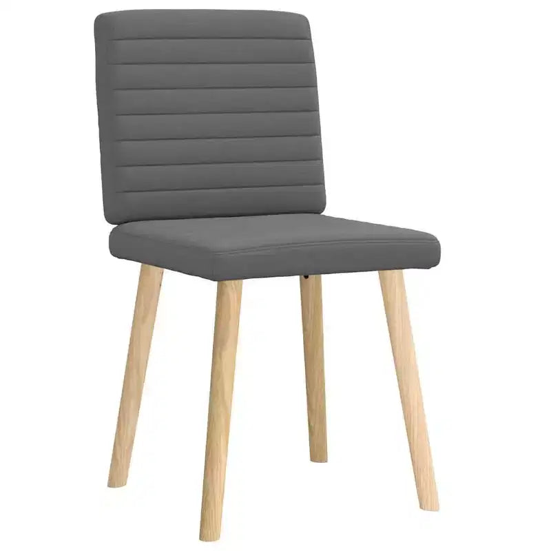 XL Dining Chair Set of 4 Dark Grey