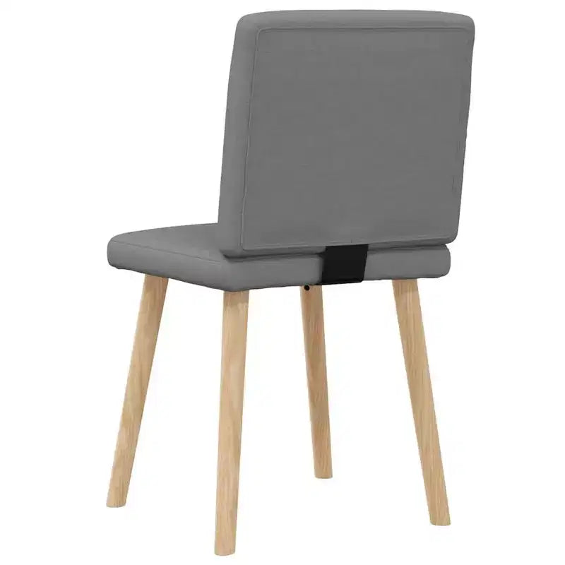XL Dining Chair Set of 4 Dark Grey