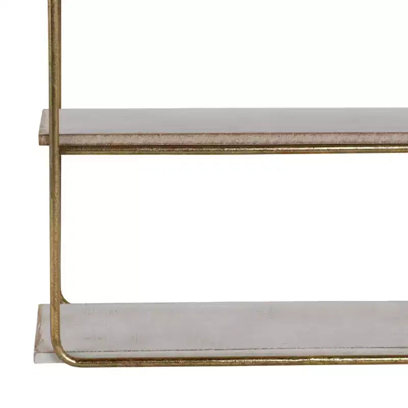 Metal Wood Floating Wall Shelves, Storage and Display, Decorative Wall Shelf Organization